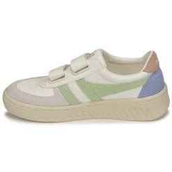 Gola GRANDSLAM TRIDENT STRAP Couleur Blanc / Beige / Vert -Geox Boutique 24363224 500 D