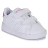 Adidas Sportswear ADVANTAGE CF I Couleur Blanc / Rose -Geox Boutique 24765639 500 A