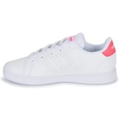 Adidas Sportswear ADVANTAGE K Couleur Blanc / Rose -Geox Boutique 24765644 500 D