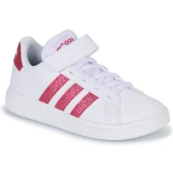 Adidas Sportswear GRAND COURT 2.0 EL Couleur Blanc / Rose Glitter