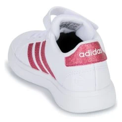 Adidas Sportswear GRAND COURT 2.0 EL Couleur Blanc / Rose Glitter -Geox Boutique 24765686 500 E