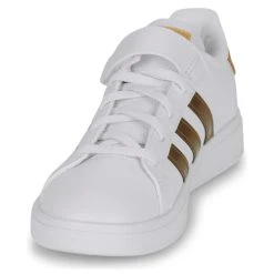 Adidas Sportswear GRAND COURT 2.0 EL Couleur Blanc / Doré -Geox Boutique 24765689 500 C