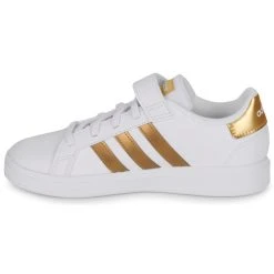 Adidas Sportswear GRAND COURT 2.0 EL Couleur Blanc / Doré -Geox Boutique 24765689 500 D