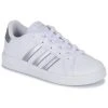 Adidas Sportswear GRAND COURT 2.0 K Couleur Blanc / Argent -Geox Boutique 24765694 500 A