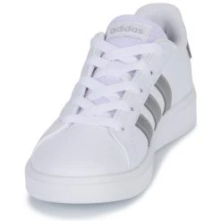 Adidas Sportswear GRAND COURT 2.0 K Couleur Blanc / Argent -Geox Boutique 24765694 500 C