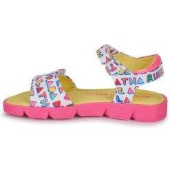 Agatha Ruiz De La Prada SMILEN Couleur Blanc / Rose -Geox Boutique 24897843 500 D