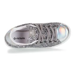 Victoria DEPORTIVO BASKET GLITTER KID Couleur Argenté 13 Victoria DEPORTIVO BASKET GLITTER KID Couleur Argenté -Geox Boutique 5946851 500 F